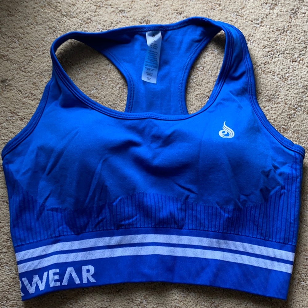 Blue Ryderwear Sports Bra